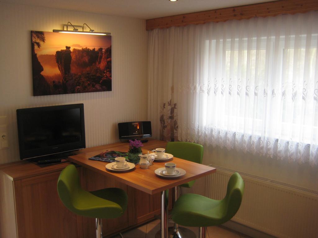 Ferienwohnung Am Waeldchen Kurort Gohrisch Dış mekan fotoğraf